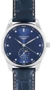 Longines Herreklokke L2.919.4.97.0 Master Blå/Lær Ø42 mm