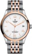 Tudor 1926 M91451-0009 Hvit/Rose-gulltonet stål Ø36 mm