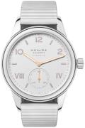 Nomos Glashütte N-748 Club Sølvfarget/Stål Ø37 mm