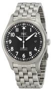 IWC Herreklokke IW327015 Pilots Sort/Stål Ø40 mm