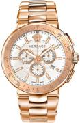 Versace Herreklokke VFG180016 Mystique Sport Hvit/Rose-gulltonet