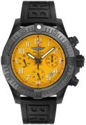 Breitling Herreklokke XB0170E41I1S2 Avenger Hurricane Gul/Gummi Ø50