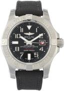 Breitling Herreklokke A17331101B1W1 Avenger Ii Seawolf Sort/Gummi