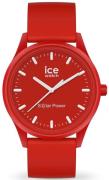 Ice Watch 017765 Ice Solar Power Rød/Gummi Ø40 mm