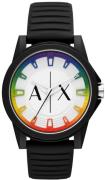 Armani Exchange Herreklokke AX2531 Outerbanks Hvit/Gummi Ø44 mm