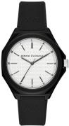 Armani Exchange Herreklokke AX4600 Andrea Hvit/Gummi Ø40 mm