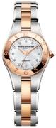 Baume & Mercier Dameklokke MOA10114 LINEA Hvit/18 karat rosé