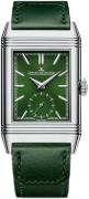 Jaeger LeCoultre Herreklokke 3978430 Reverso Tribute Grønn/Lær