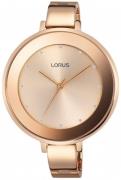 Lorus Dameklokke RG236LX9 Rosegullfarget/Rose-gulltonet stål Ø40 mm