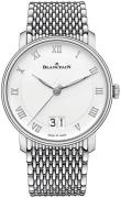 Blancpain Herreklokke 6669-1127-MMB Villeret Hvit/Stål Ø40 mm