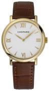 Chopard Dameklokke 163154-0201 Classic Hvit/Lær Ø33 mm