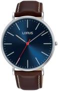 Lorus Herreklokke RH813CX9 Classic Blå/Lær Ø40 mm