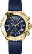 Versus by Versace Herreklokke VSPGN2619 Tokyo Chrono Blå/Lær Ø45 mm