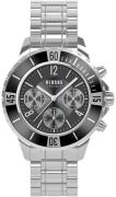 Versus by Versace Herreklokke VSPGN2921 Tokyo Chrono Sort/Stål Ø44