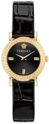 Versace Dameklokke VE6M00222 Petit Sort/Lær Ø28 mm