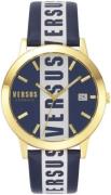 Versus by Versace Herreklokke VSPLN0219 Flerfarget/Lær Ø44 mm