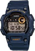 Casio Herreklokke W-735H-2AVCF Sport Sort/Resinplast Ø47 mm