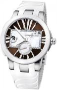 Ulysse Nardin Dameklokke 243-10-3-30-05 Ladies Executive Brun/Gummi