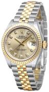 Rolex Dameklokke 279173-0011 Lady-Datejust 28 Gulltonet/18 karat gult