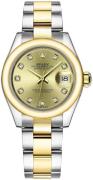 Rolex Dameklokke 279163-0012 Lady-Datejust 28 Gulltonet/18 karat gult