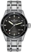 Blancpain Herreklokke 5071-1110-70B Fifty Fathoms Sort/Stål Ø43 mm