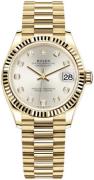 Rolex Dameklokke 278278-0034 Datejust 31 Sølvfarget/18 karat gult