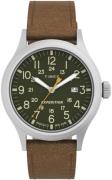 Timex Herreklokke TW4B23000 Expedition Grønn/Lær Ø40 mm