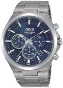 Pulsar 99999 Herreklokke PZ5095X1 Blå/Titan Ø44 mm