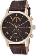 Tommy Hilfiger 99999 Herreklokke 1710400 Brun/Lær Ø44 mm