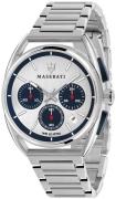 Maserati Trimarano Herreklokke R8873632001 Sølvfarget/Stål Ø41 mm