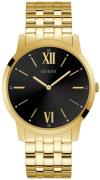 Guess Estate Herreklokke W1073G2 Sort/Gulltonet stål Ø44 mm