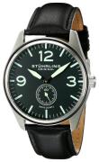 Stührling Original Aviator Herreklokke 931.01 Sort/Lær Ø42 mm