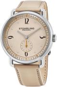 Stührling Original Symphony Herreklokke 857.02 Beige/Lær Ø42 mm