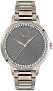 Hugo Boss 99999 Dameklokke 1502463 Grå/Rose-gulltonet stål Ø36 mm