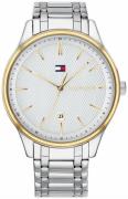 Tommy Hilfiger Damon Herreklokke 1791491 Sølvfarget/Stål Ø44 mm