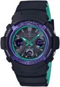 Casio G-Shock Herreklokke AWG-M100SBL-1AER Sort/Resinplast Ø46.4 mm