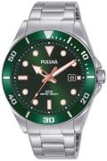 Pulsar 99999 Herreklokke PG8301X1 Grønn/Stål Ø41.6 mm