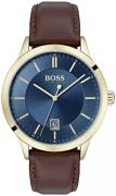 Hugo Boss 99999 Herreklokke 1513685 Blå/Lær Ø41 mm