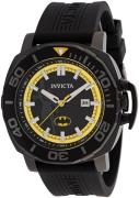 Invicta Dc Comics Herreklokke 35079 Sort/Gummi Ø48 mm