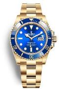 Rolex Submariner Herreklokke 126618LB-0002 Blå/18 karat hvitt gull