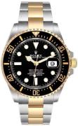 Rolex Sea-Dweller Herreklokke 126603-0001 Sort/18 karat gult gull