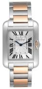 Cartier Tank Anglaise Herreklokke W5310043 Sølvfarget/18 karat rosé