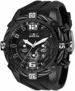 Invicta Bolt Herreklokke 35628 Sort/Gummi Ø51 mm