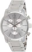 Calvin Klein City Herreklokke K2G27146 Sølvfarget/Stål Ø40 mm