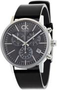 Calvin Klein Minimal Herreklokke K7627107 Sort/Lær Ø40 mm