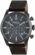 Breil Tribe Herreklokke EW0360 Grå/Lær Ø42 mm