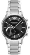 Emporio Armani Connected Herreklokke ART3000 Sort/Stål Ø43 mm