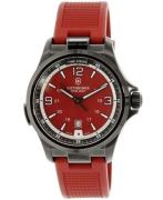 Victorinox Night Vision Herreklokke 241717 Rød/Gummi Ø42 mm