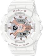 Casio Baby-G Dameklokke BA-110RG-7AER LCD/Resinplast Ø43 mm