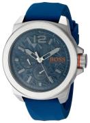 Hugo Boss New York Herreklokke 1513348 Blå/Gummi Ø51 mm